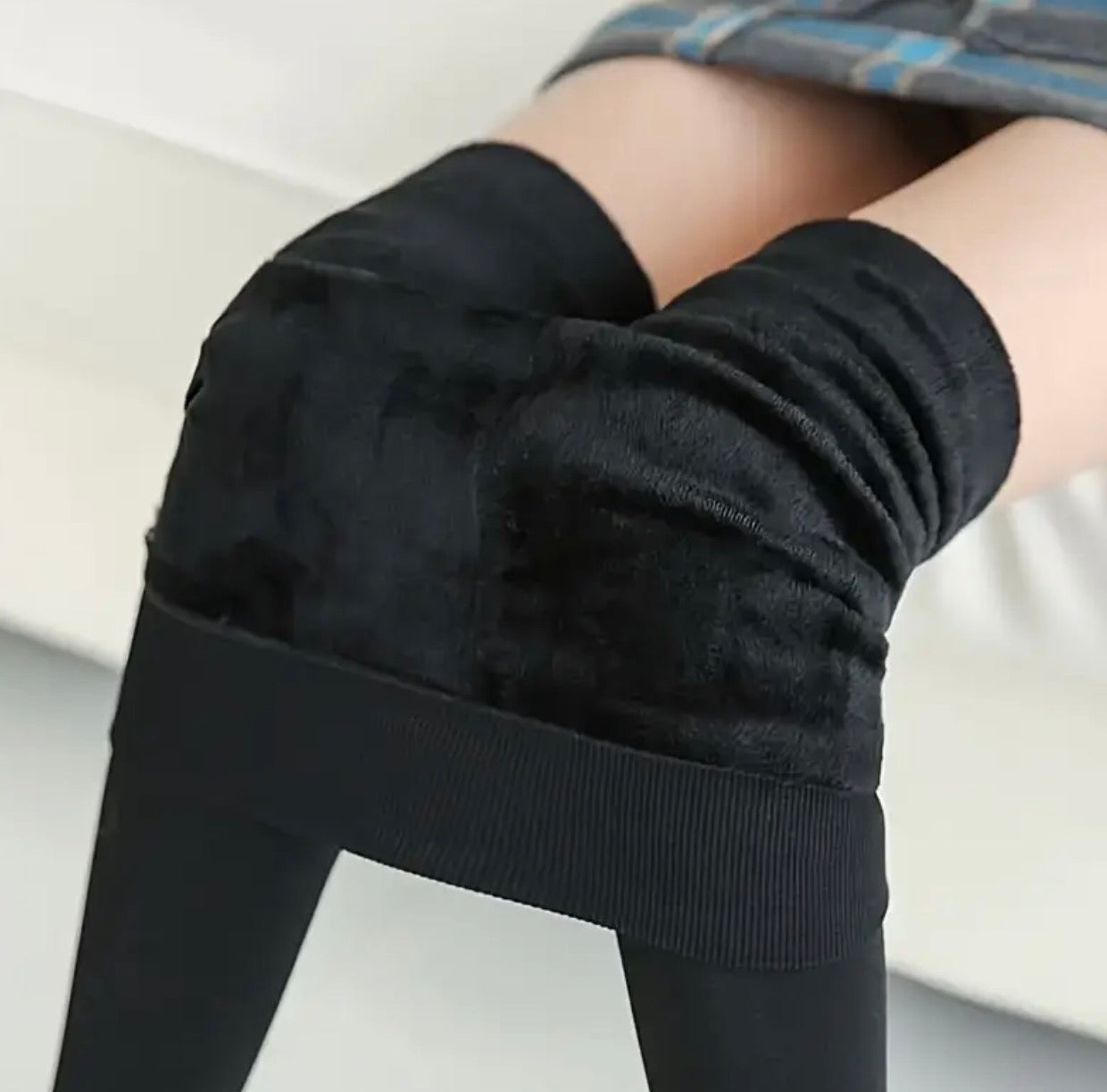 Velvet Warm High-Waist Leggings