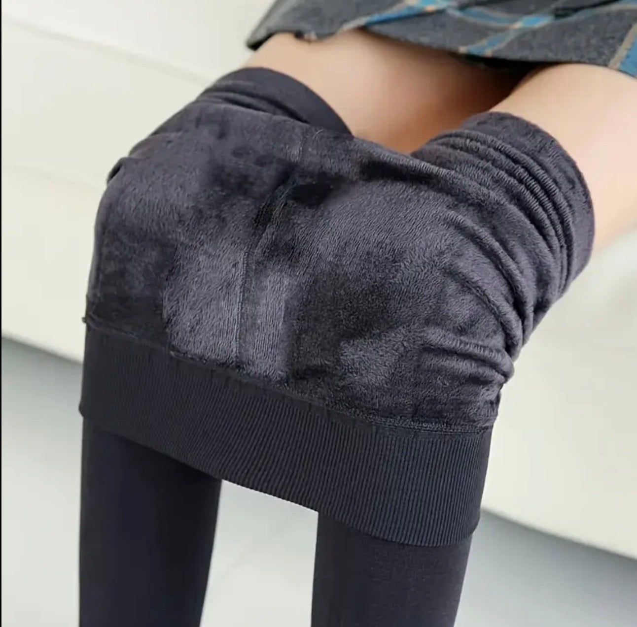 Velvet Warm High-Waist Leggings