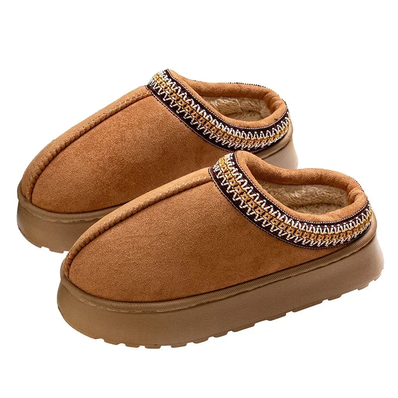 Plush Warm Winter Slippers