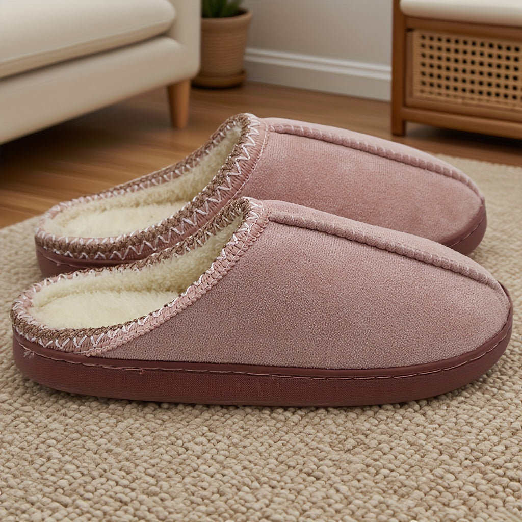 Unisex Slip-On House Slippers