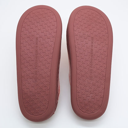 Unisex Slip-On House Slippers