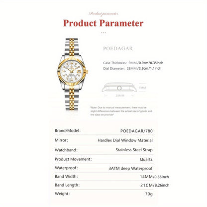 Celeste Luminous Quartz Watch