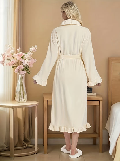 Ultra-Soft Winter Fleece Robe