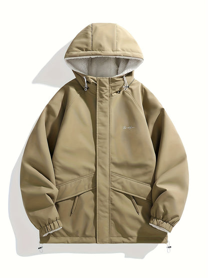 Reversible Embroidered Fleece Jacket