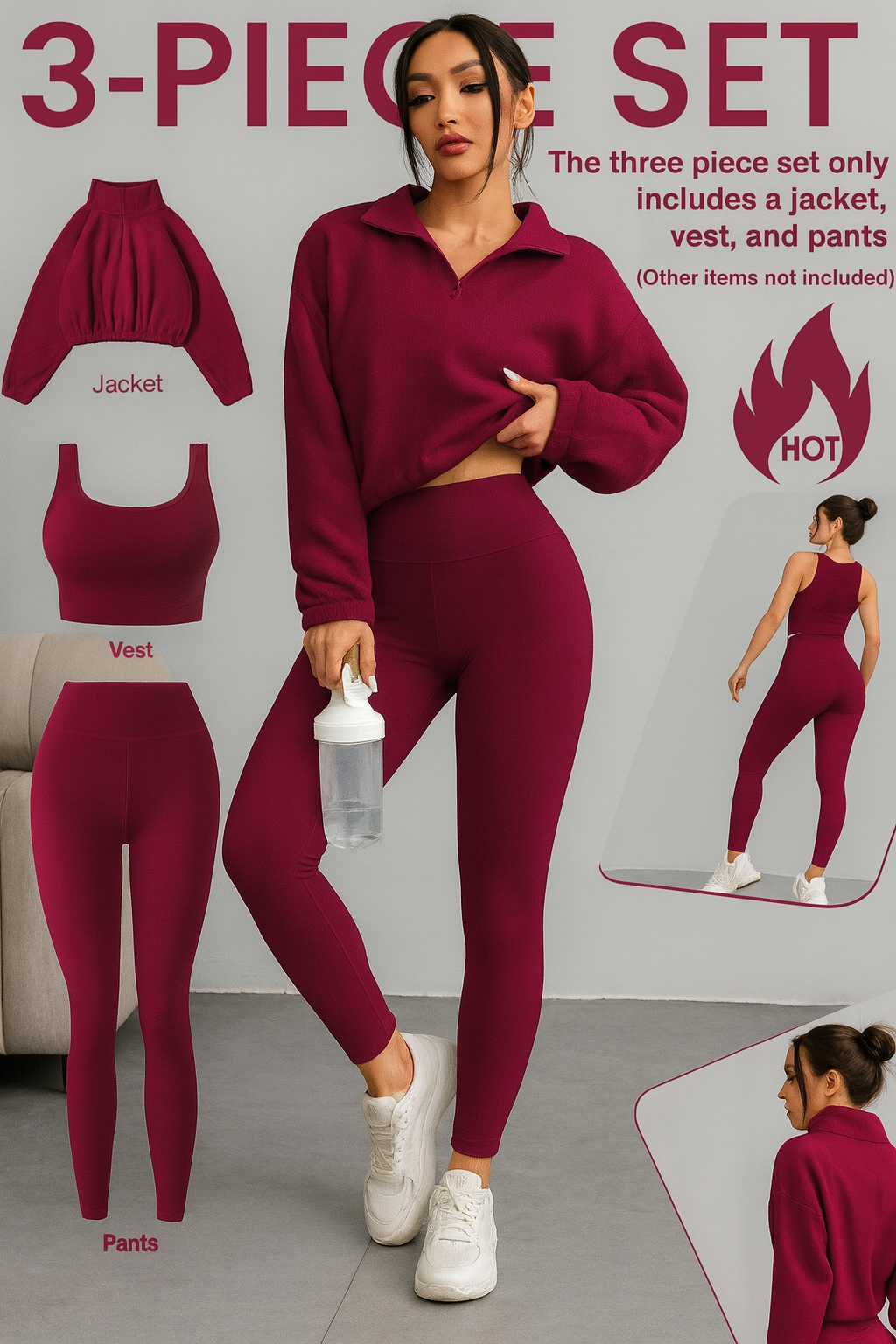 Warmth 3-Piece Active Set