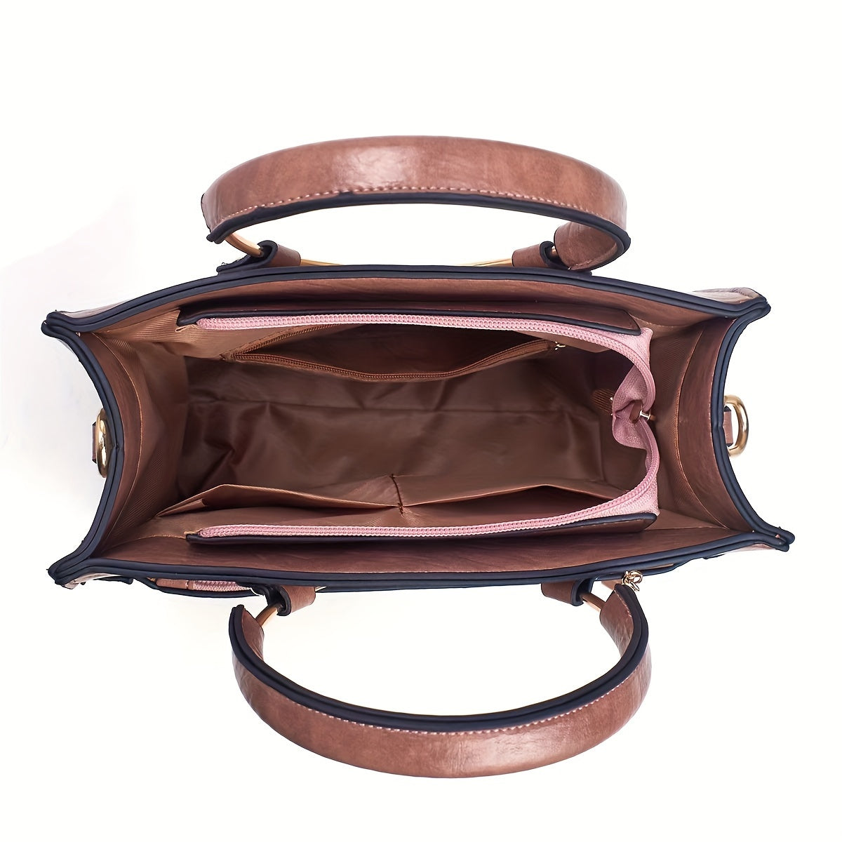 Amara Letter Print Tote Set