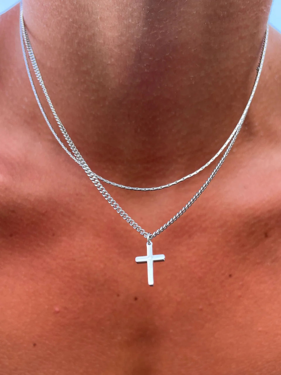 Duo Cross Necklaces