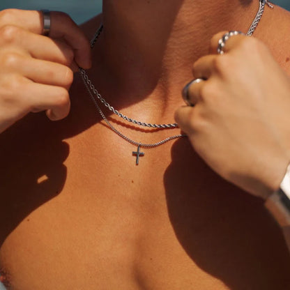 Duo Cross Necklaces