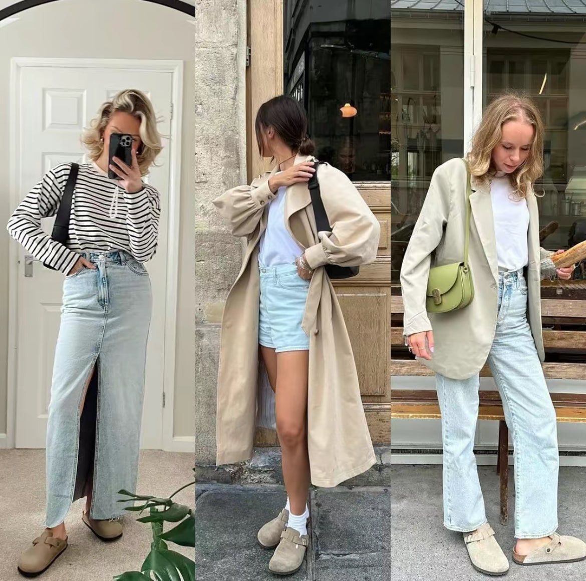 Crestar Suede Clog Mules