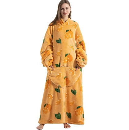 Fleece Hoodie Blanket