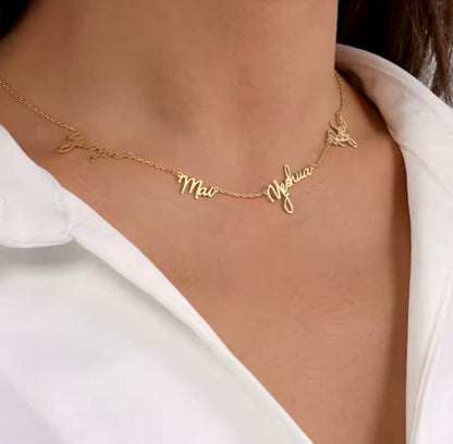 Family Name Necklace