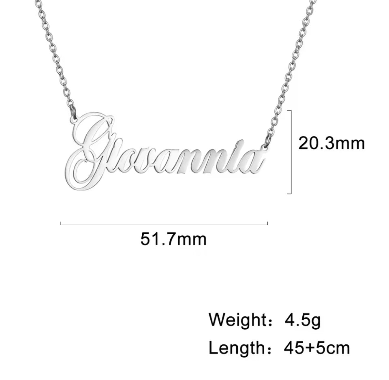 Family Name Necklace