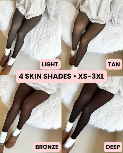 Invisible Fleece Warm Tights