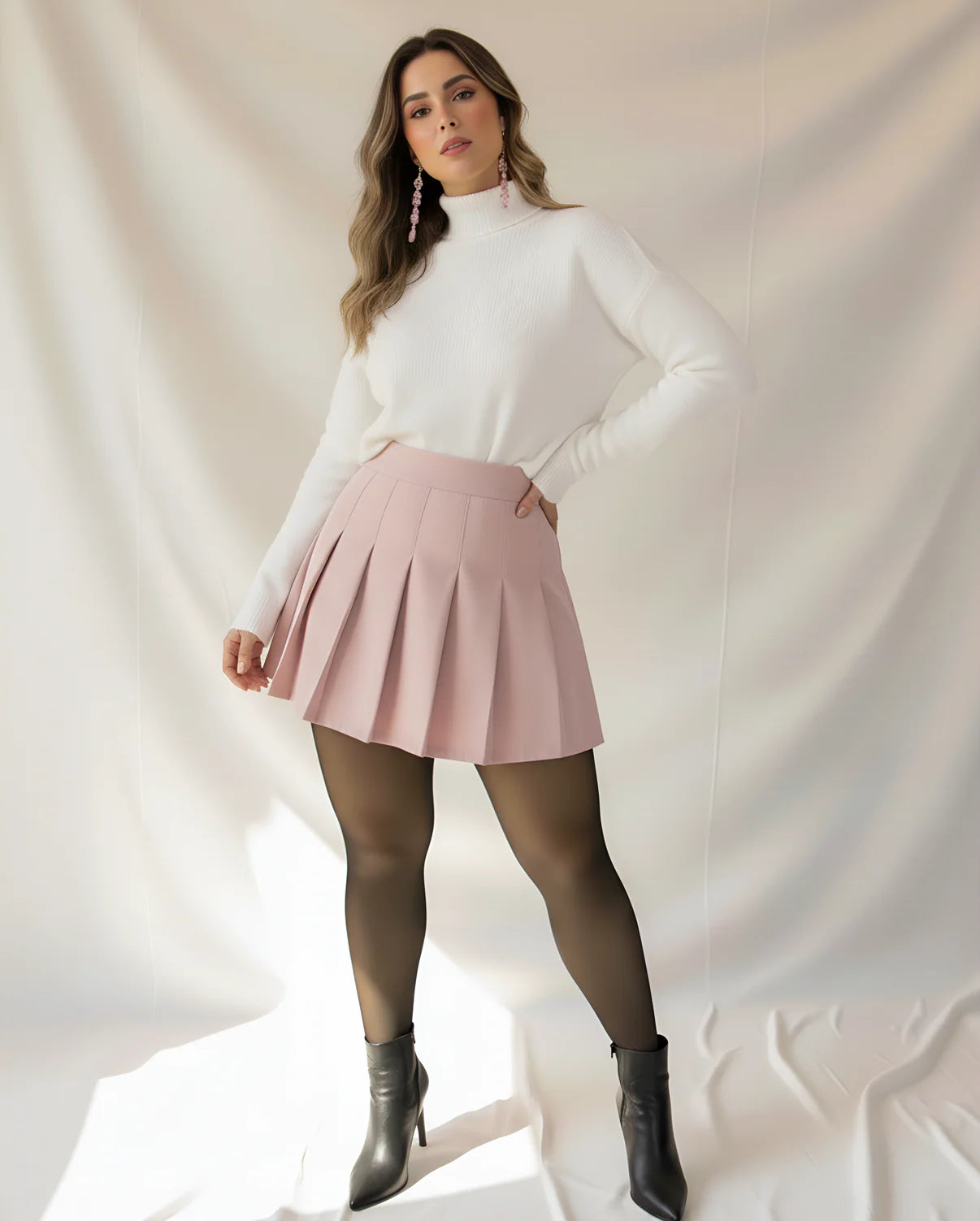 Invisible Fleece Warm Tights