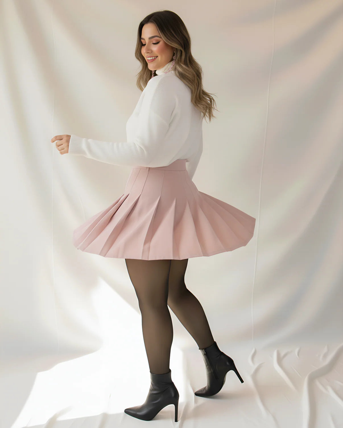 Invisible Fleece Warm Tights