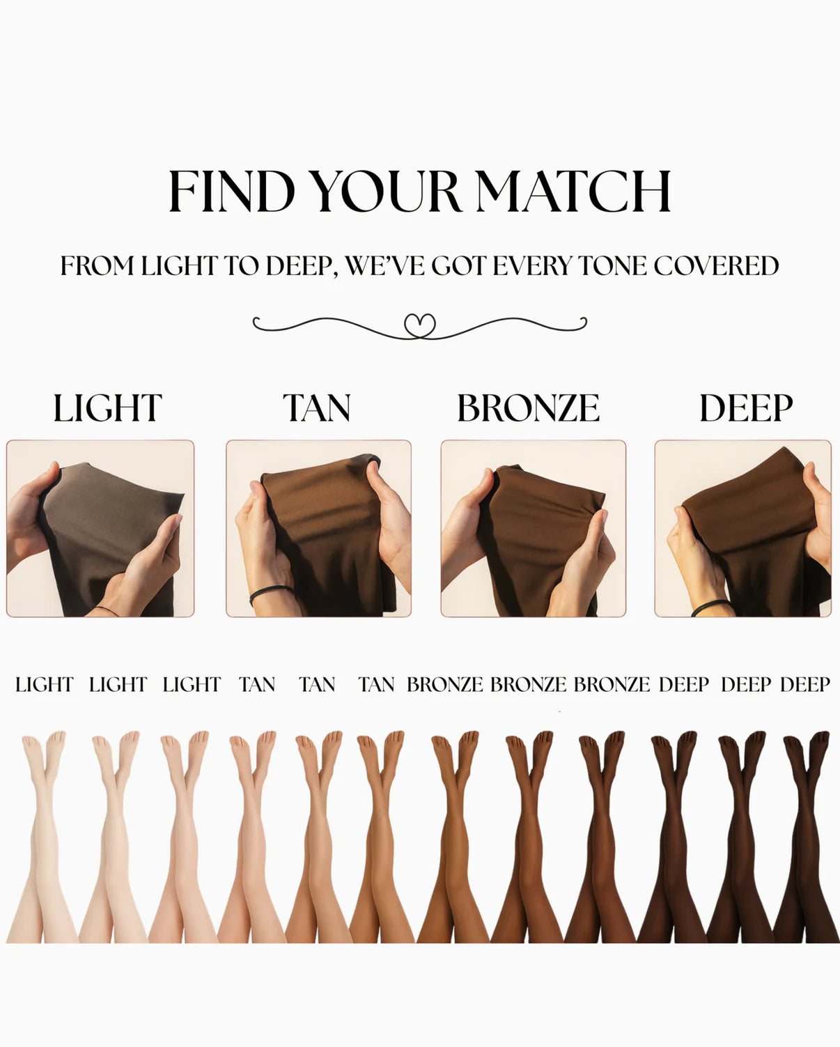 Invisible Fleece Warm Tights