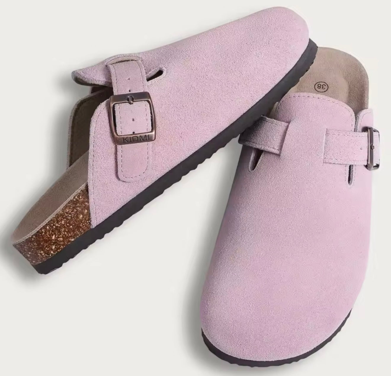 Crestar Suede Clog Mules