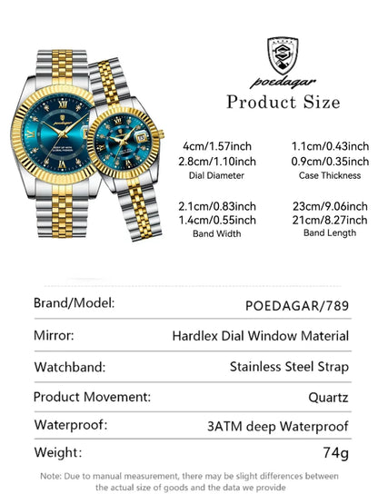 Aurellé His and Her Watch Set