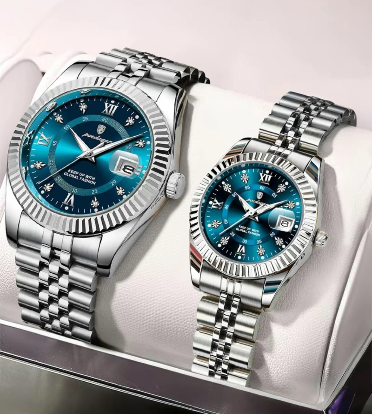 Aurellé His and Her Watch Set
