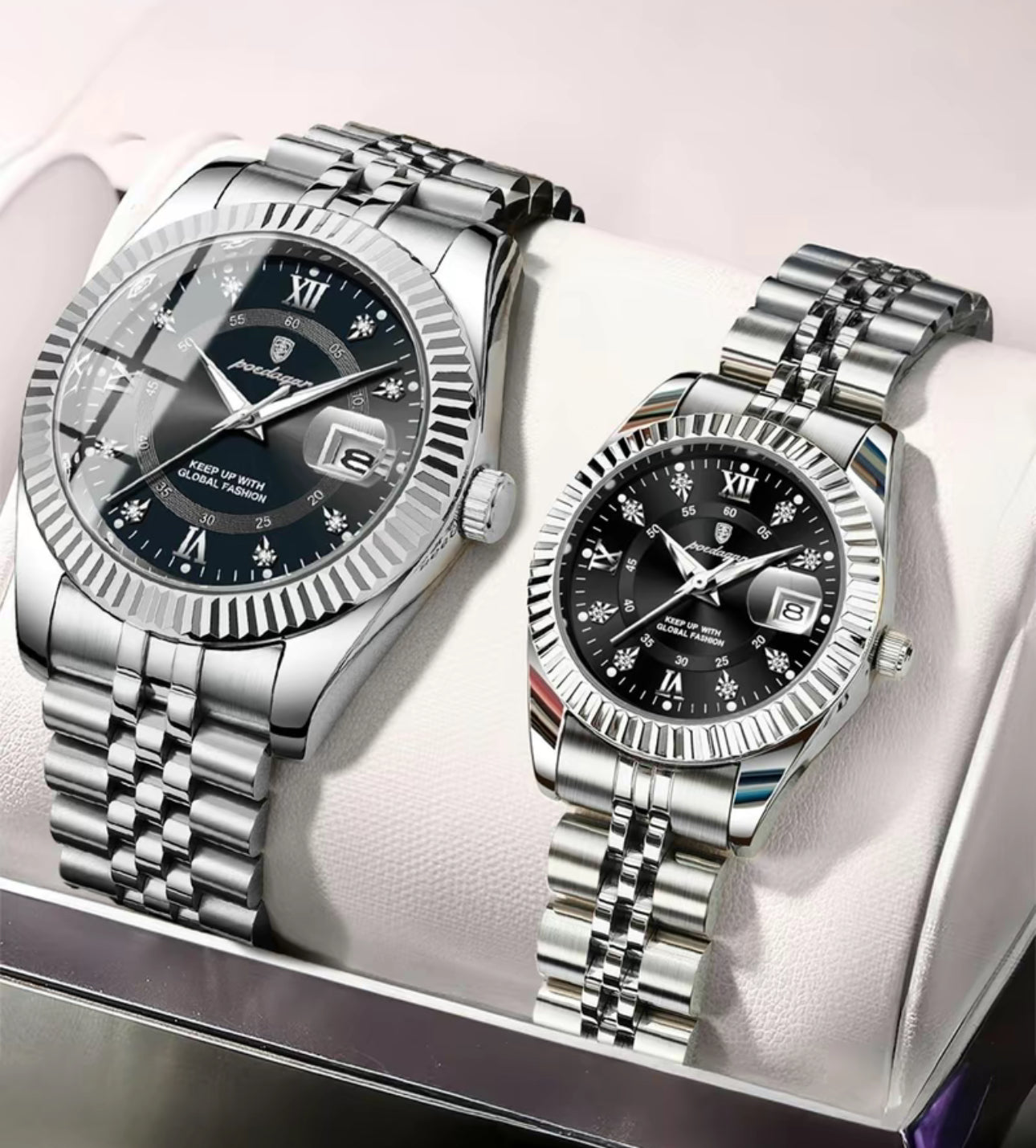 Aurellé His and Her Watch Set