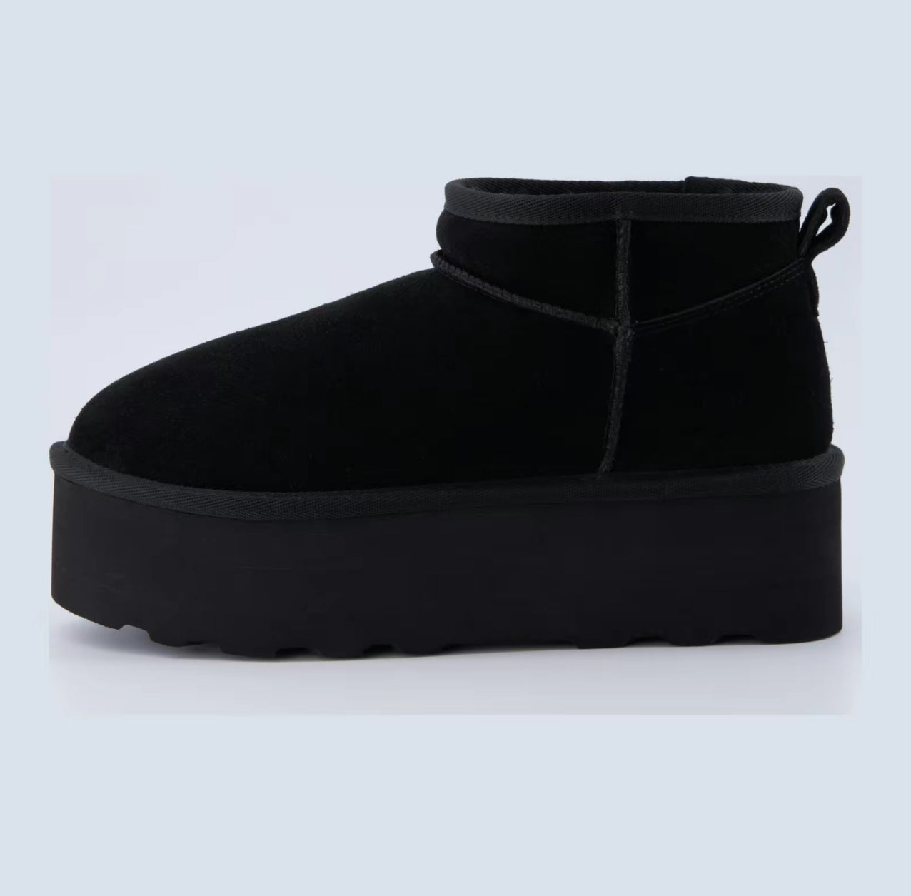 Cozy Platform Mini Winter Boots