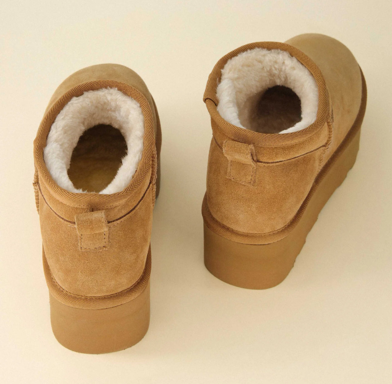 Cozy Platform Mini Winter Boots