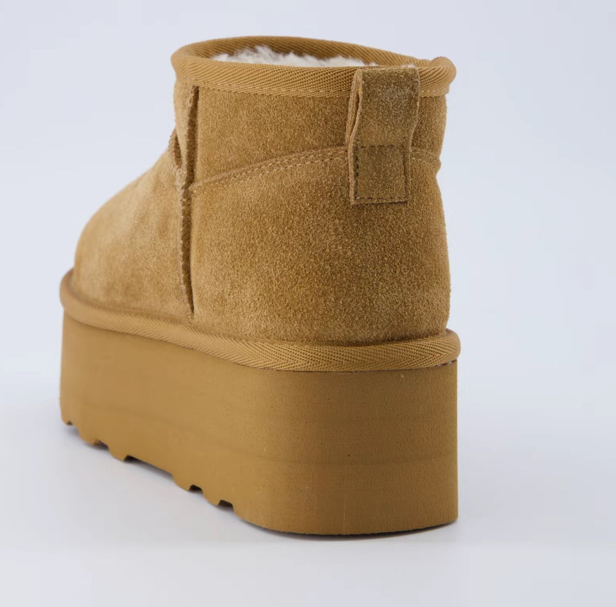 Cozy Platform Mini Winter Boots