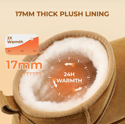 Cozy Platform Mini Winter Boots