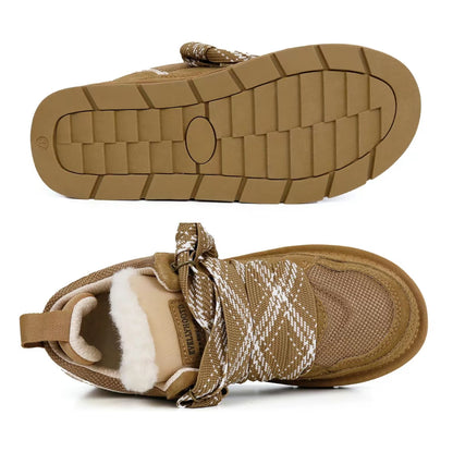 Winter Fur-Lined Sneaker Boots