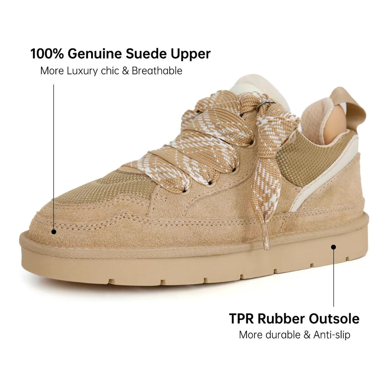 Winter Fur-Lined Sneaker Boots