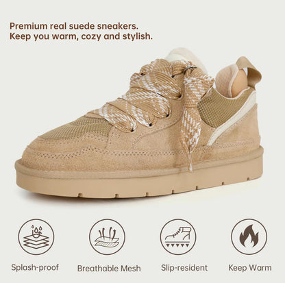 Winter Fur-Lined Sneaker Boots