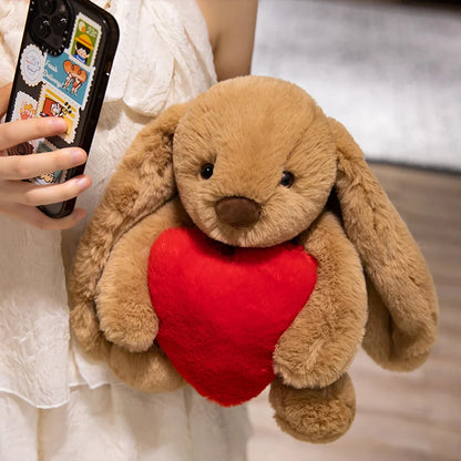 Heart Rabbit Plush