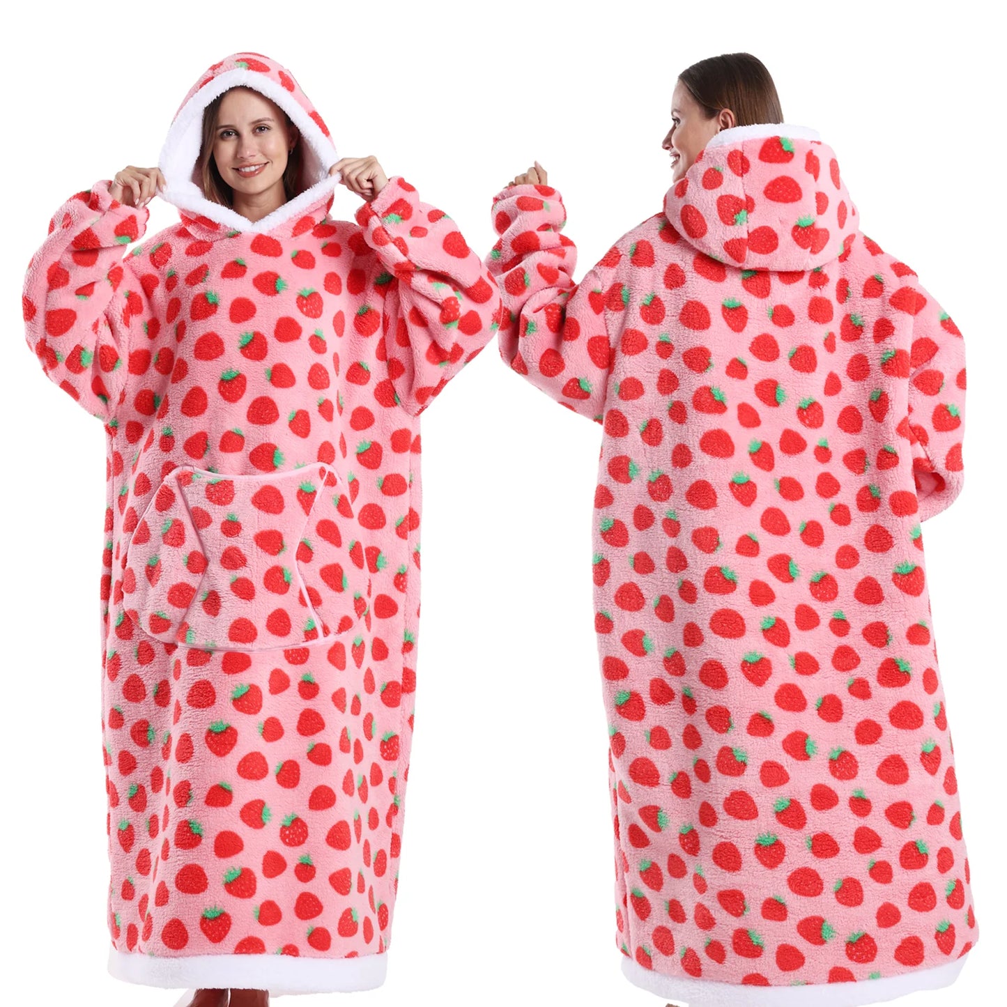 Fleece Hoodie Blanket