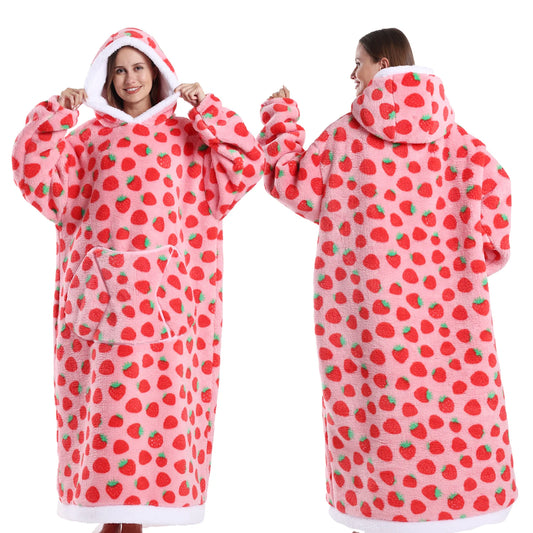 Fleece Hoodie Blanket