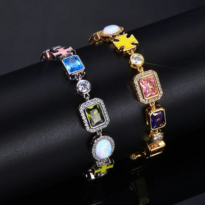 Enamel Cross Necklace
