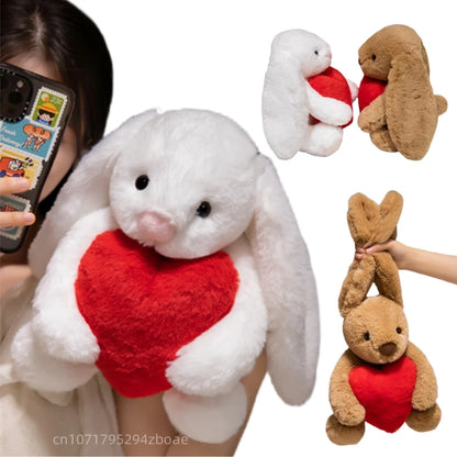 Heart Rabbit Plush