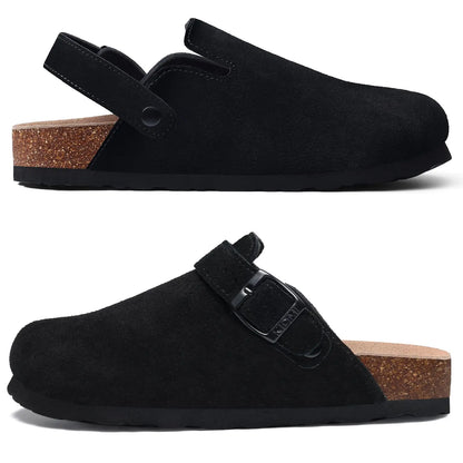 Crestar Suede Clog Mules