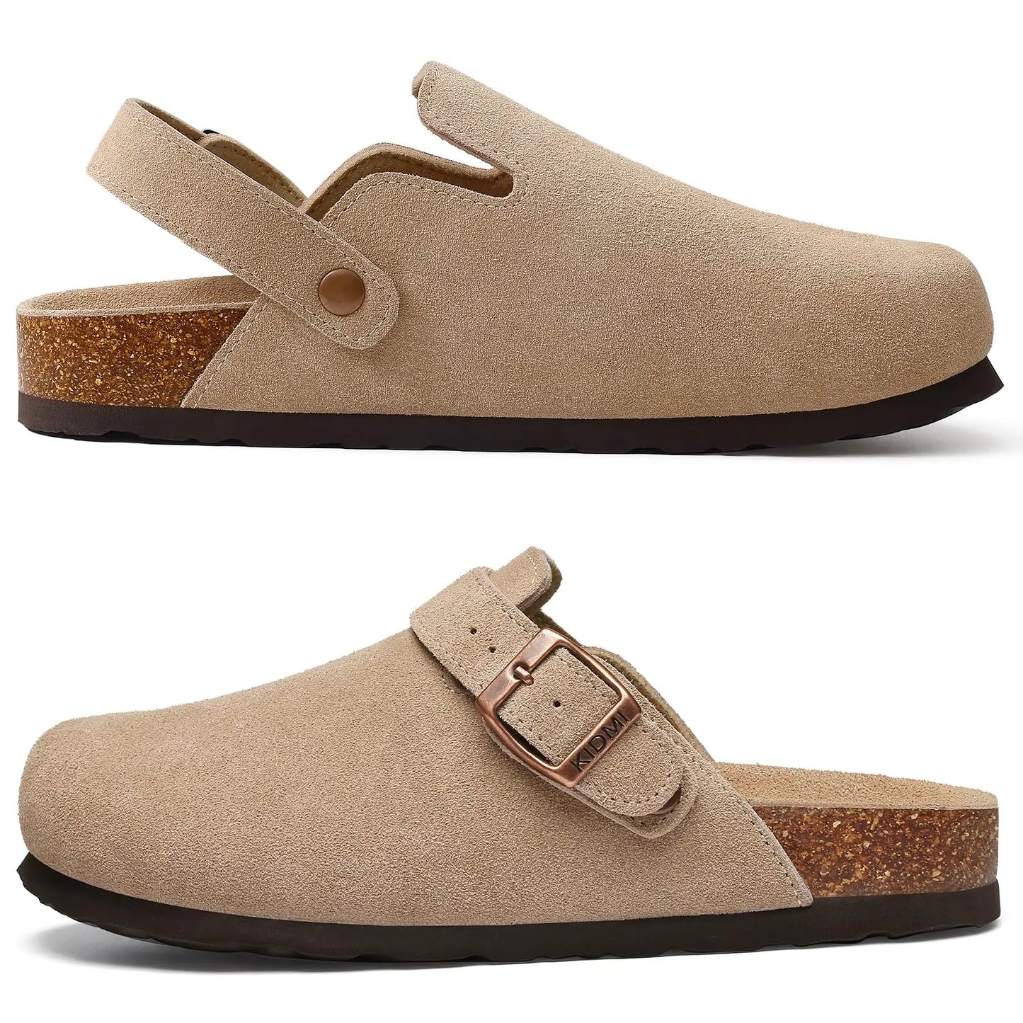Crestar Suede Clog Mules