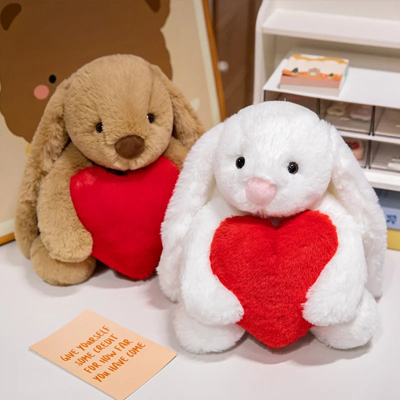 Heart Rabbit Plush