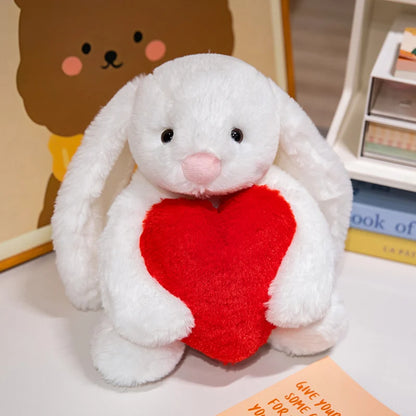 Heart Rabbit Plush