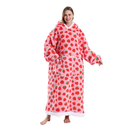 Fleece Hoodie Blanket