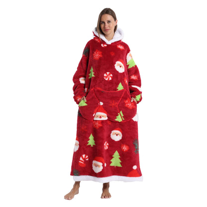 Fleece Hoodie Blanket