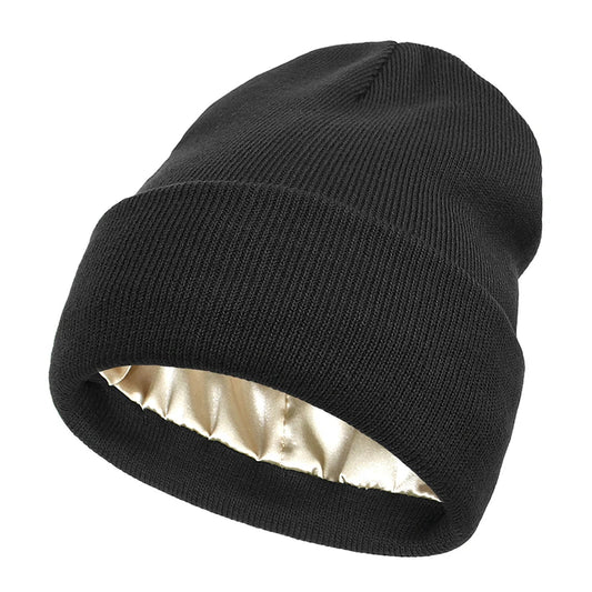Satin Lined Winter Beanie