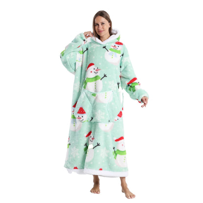 Fleece Hoodie Blanket