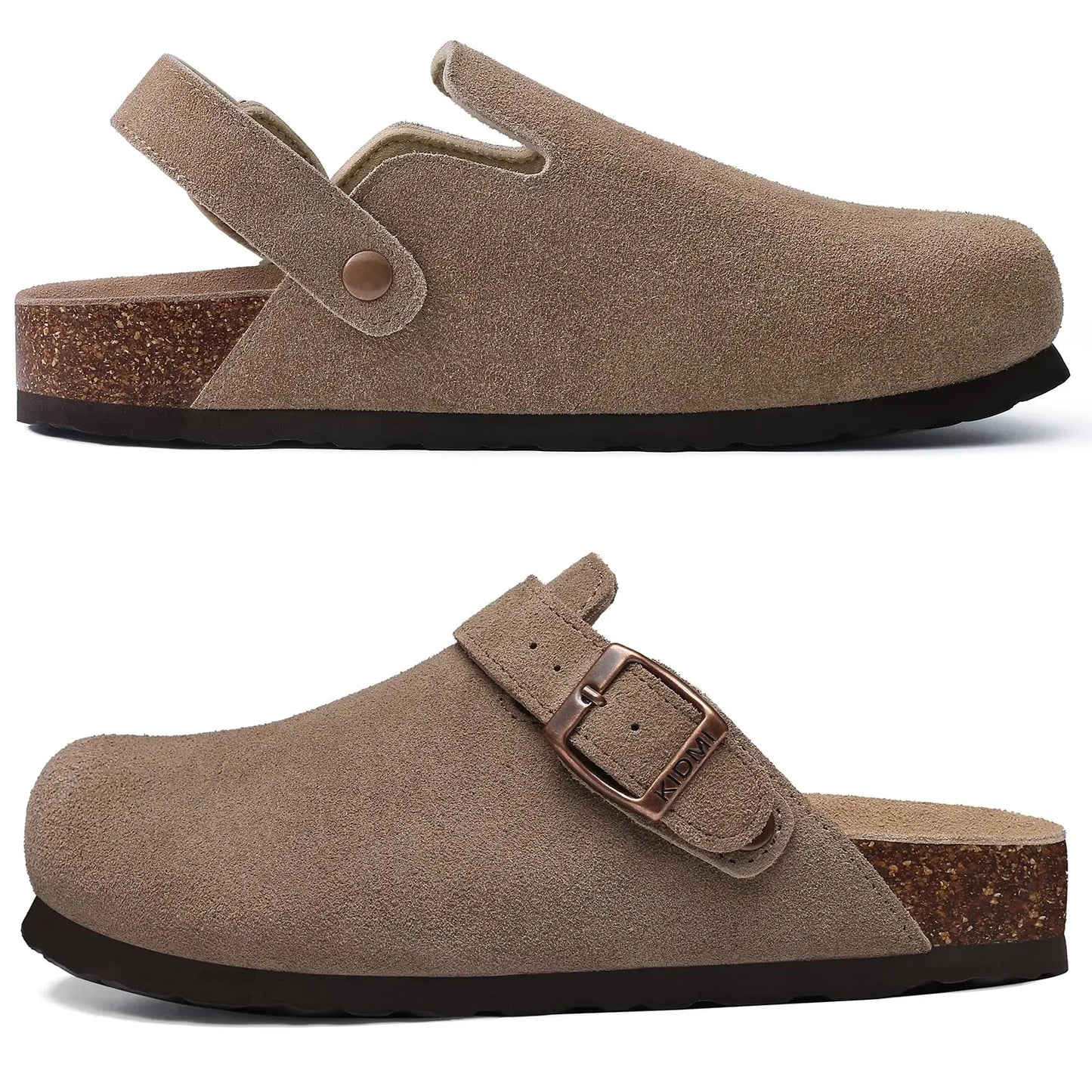 Crestar Suede Clog Mules