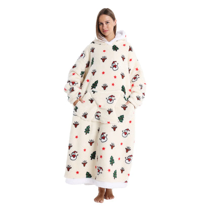 Fleece Hoodie Blanket