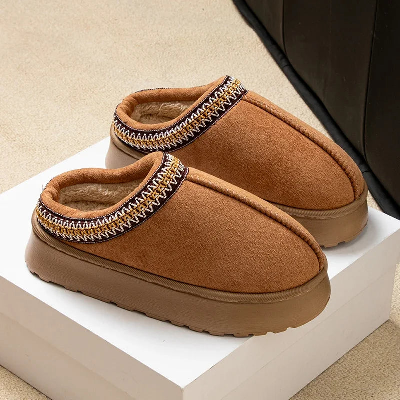 Plush Warm Winter Slippers