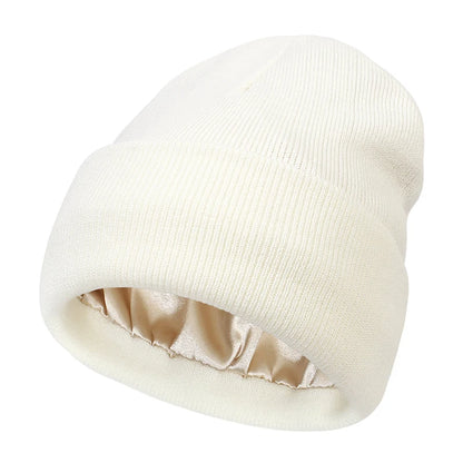 Satin Lined Winter Beanie