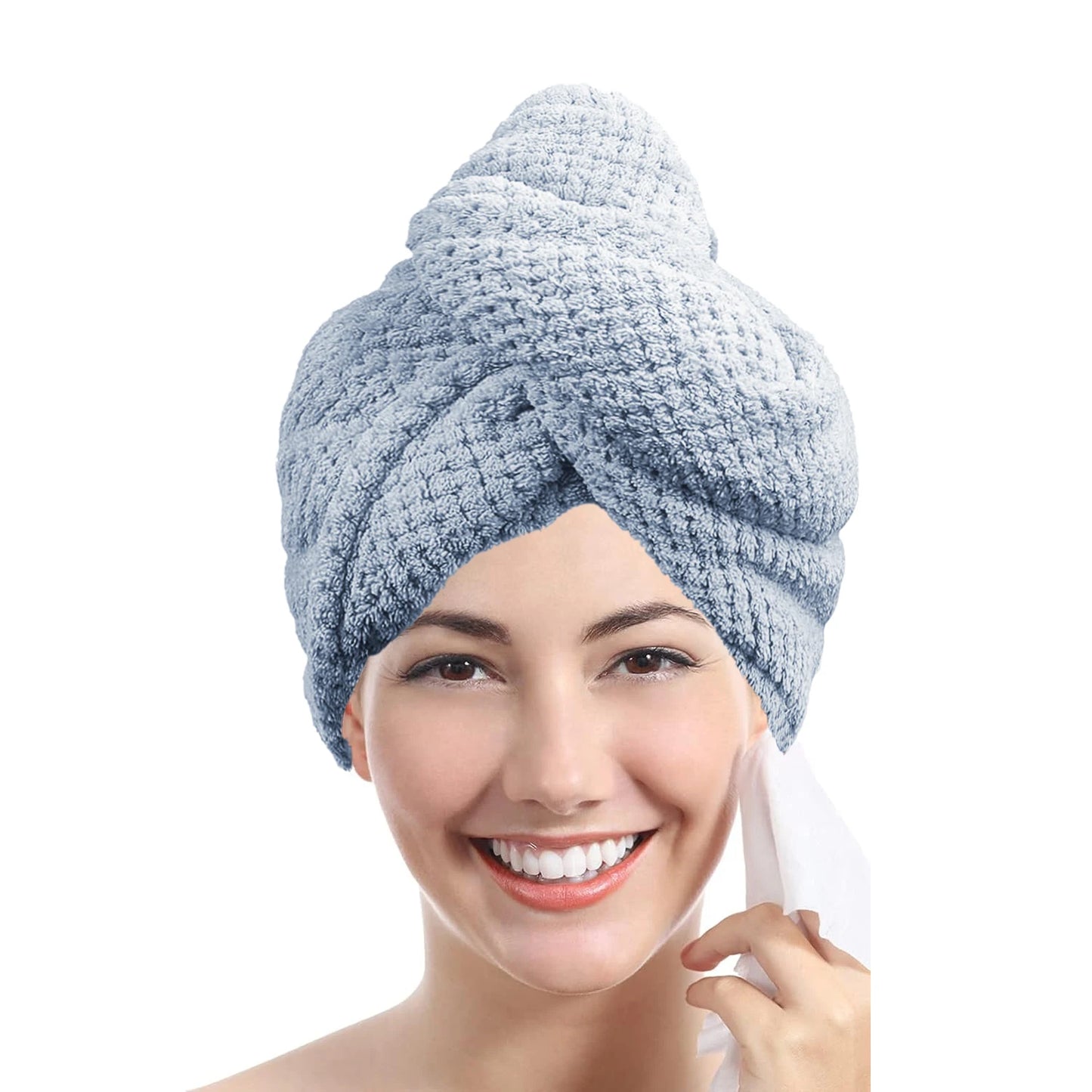 Quick-Dry Microfiber Hair Towel