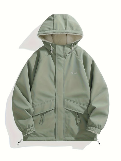 Reversible Embroidered Fleece Jacket